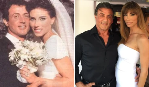 Stallone compartilha foto com a esposa para comemorar bodas de prata