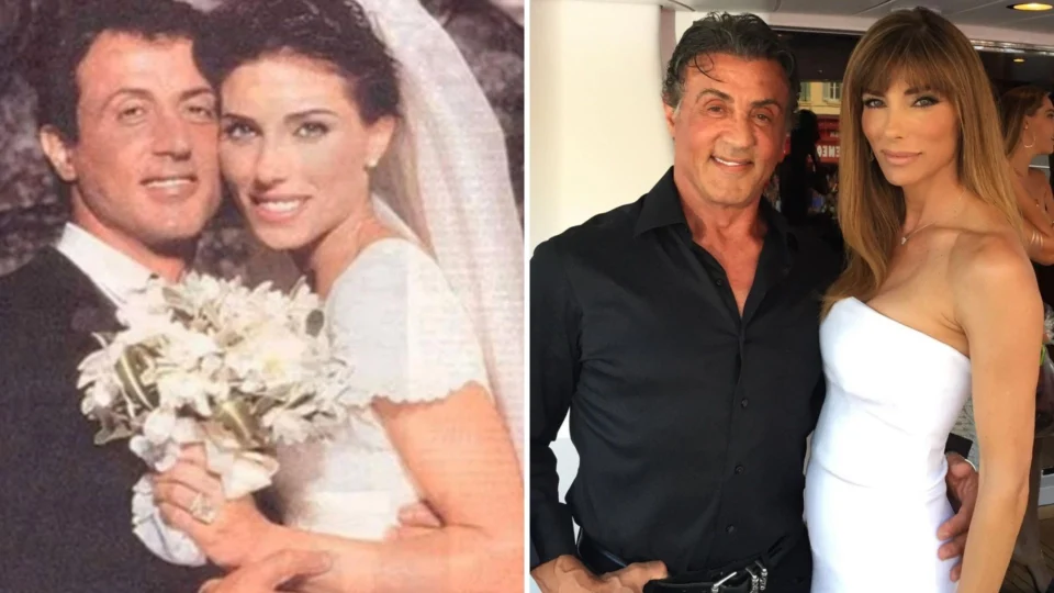Stallone compartilha foto com a esposa para comemorar bodas de prata