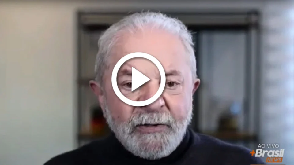 VÍDEO: candidato Lula concede entrevista à rádio Mais Brasil News nesta terça