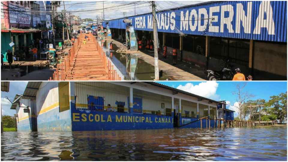 Rio Negro deve atingir 29,65 metros até o fim da cheia em Manaus, diz último alerta do CPRM