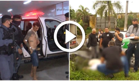 VÍDEO: na Zona Oeste de Manaus, suspeito baleado por rivais procura hospital e acaba preso
