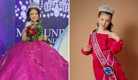 Charlotte Moroni vence na Colômbia título inédito do Mini Miss Universo para o Brasil