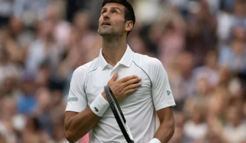 Novak Djokovic garante vaga na terceira fase da edição 2022 de Wimbledon