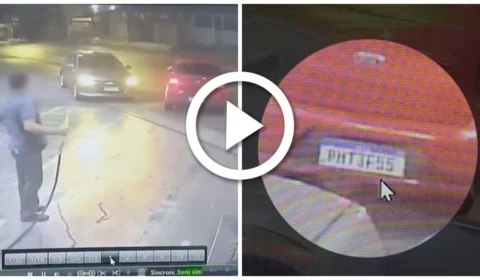 VÍDEO: motorista enche o tanque de carro e foge sem pagar na Zona Norte de Manaus