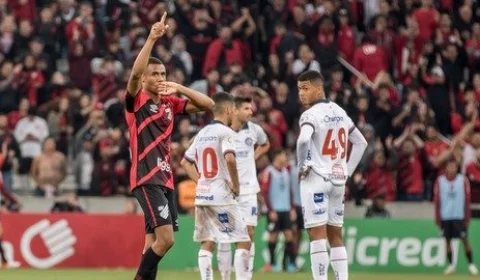Athletico/PR vence Bahia de virada por 2 a 1 e avança às quartas de final da Copa do Brasil