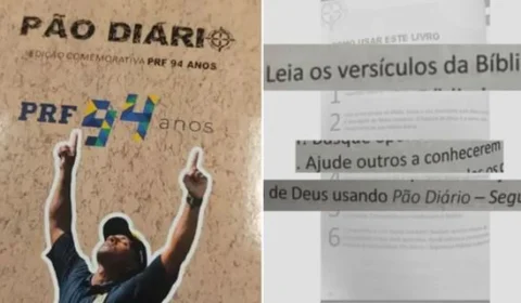 MPF pede explicações da PRF sobre distribuição de cartilha que recomenda leitura bíblica, em RS