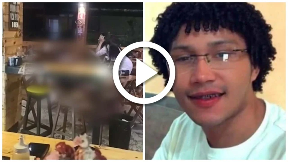 VÍDEO: polícia procura suspeito de assassinato em choperia na Zona Centro-Oeste de Manaus