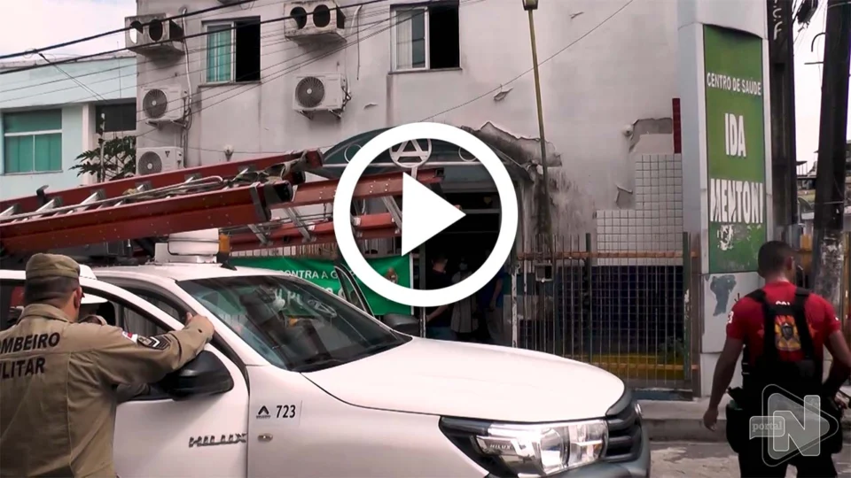 VÍDEO: incêndio atinge UBS na Zona Oeste de Manaus