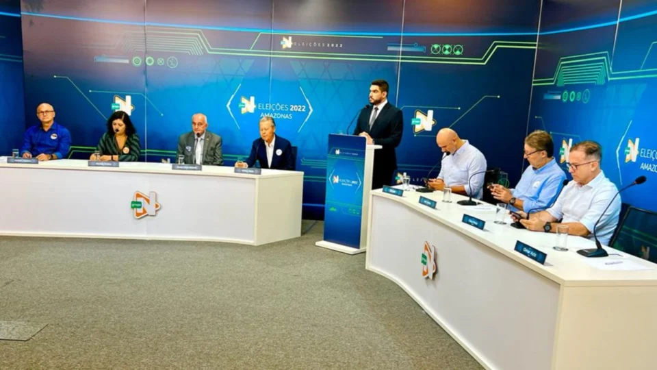 Eleições 2022: candidatos ao Senado do AM apresentam propostas e trocam ‘farpas’ em debate do Grupo Norte de Comunicação