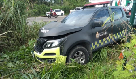 Presos dois suspeitos de arrastões e roubo de viatura do IMMU em Manaus