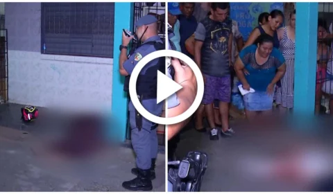 VÍDEO: homem é executado em beco no Bairro Compensa, Zona Oeste de Manaus