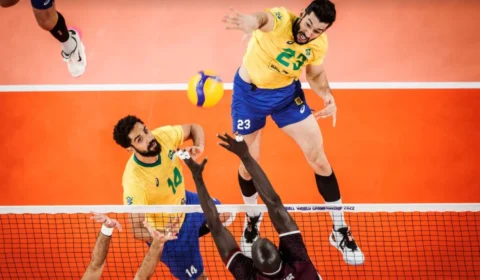 Garantido nas oitavas de final, Brasil busca nos treinos evolução no Mundial de Vôlei Masculino na Eslovênia