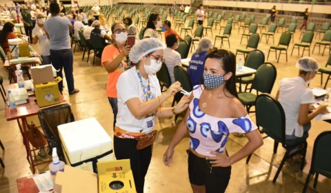 Ponto de vacinação do Studio 5 encerra atividades nesta quarta-feira, em Manaus
