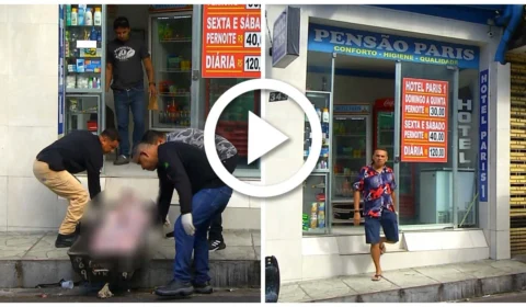 VÍDEO: homem é encontrado morto em quarto de hotel no Centro de Manaus