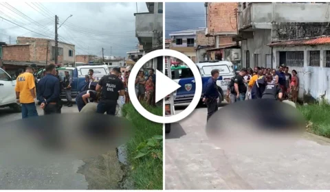 VÍDEO: mototaxista é assassinado na Zona Centro-Sul de Manaus