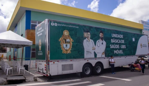 UBS Móvel 01 atende população no bairro Colônia Terra Nova, Zona Norte de Manaus