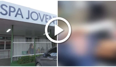 VÍDEO: após ser baleado e agredido com ferro, homem busca socorro em SPA