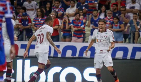 Fluminense vence Fortaleza por 1 a 0 com gol de Nonato pelo jogo de ida das quartas de final da Copa do Brasil