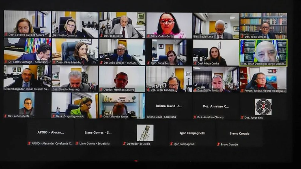 TJ-AM escolhe desembargadores que estarão à frente da Corte Eleitoral do AM, no biênio 2022-2024