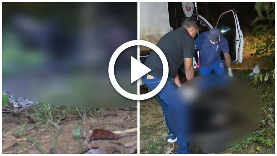 VÍDEO: corpo carbonizado é encontrado em área de mata da Zona Oeste de Manaus
