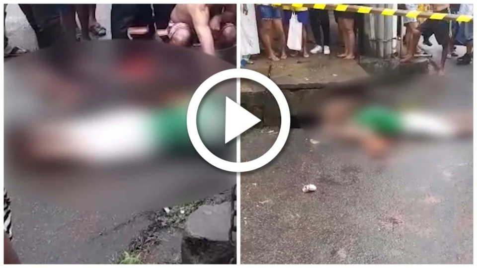 VÍDEO: homem é executado a tiros à luz do dia na Zona Leste de Manaus
