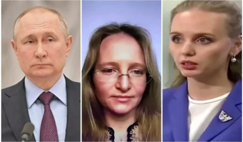 Filhas de Putin são alvo de sanções impostas pelos Estados Unidos