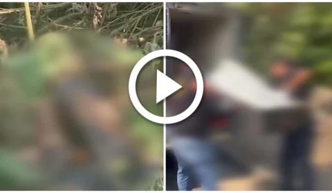 VÍDEO: mulher é carbonizada no bairro Santa Etelvina, Zona Norte de Manaus