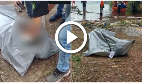 VÍDEO: autônomo de 46 anos morre afogado ao cair no Rio Negro, na orla de Manaus
