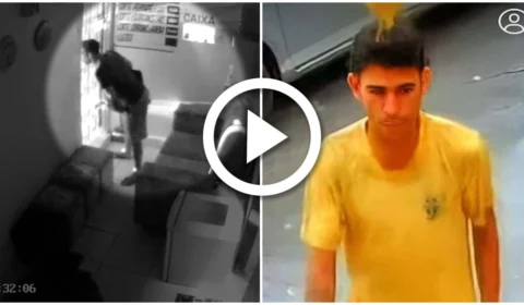 VÍDEO: barbearia é furtada na calada da noite na Zona Centro-Sul de Manaus