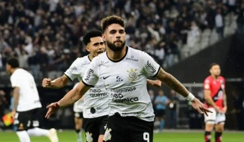 Com hat-trick de Yuri Alberto, Corinthians massacra Atlético/GO por 4 a 1 e vai à semi da Copa do Brasil