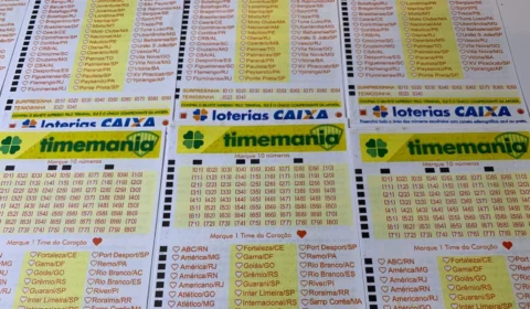 Timemania 1776 sorteia no sábado prêmio de R$ 12 milhões