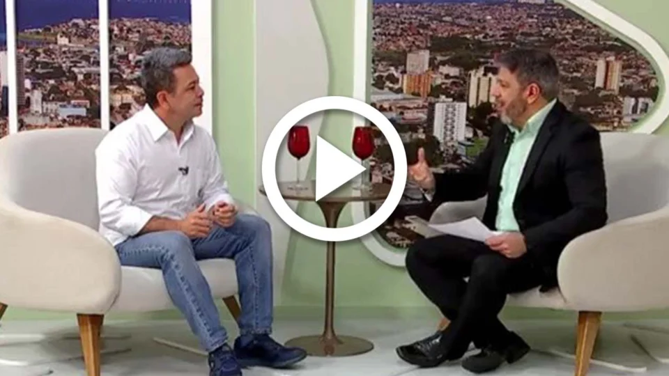 VÍDEO: Tadeu de Souza, vice na chapa de Wilson Lima ao governo do AM, é entrevistado na TV Norte
