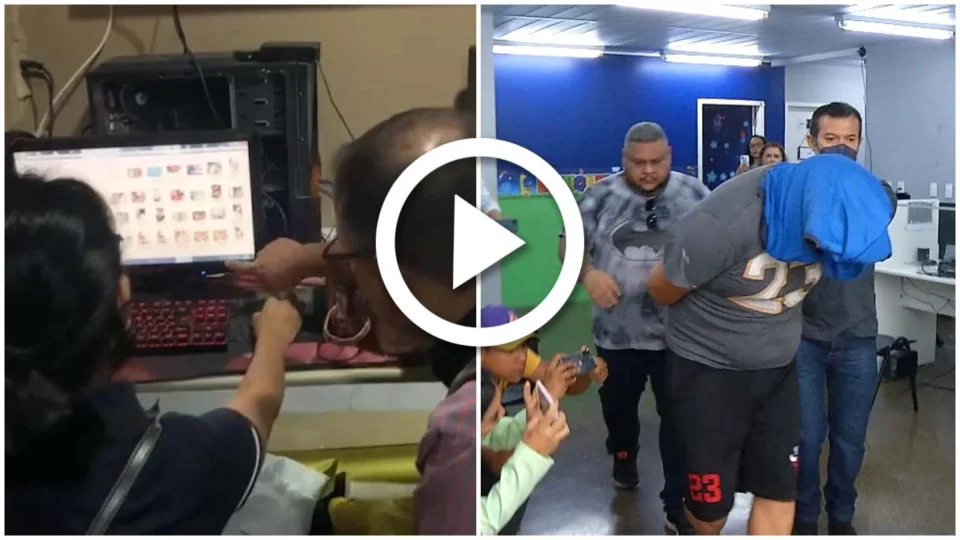 VÍDEO: suspeito é preso por pornografia infantil em Manaus