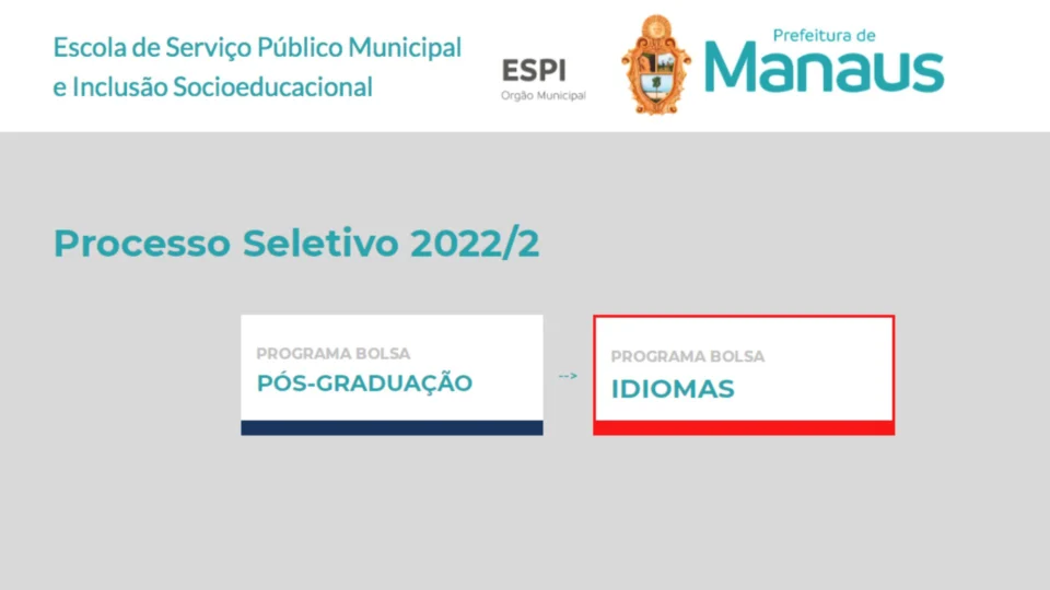 Inscrições para o ‘Programa Bolsa Idiomas’ encerram nesta segunda-feira (09/05), em Manaus