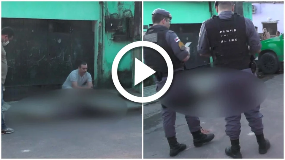 VÍDEO: homem é perseguido e executado com 11 tiros na Zona Leste de Manaus