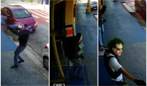 Assaltantes mascarados e fortemente armados invadem supermercado, em SP