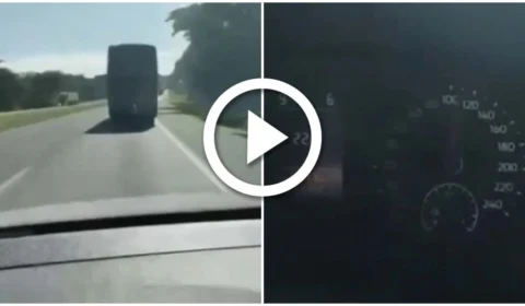 VÍDEO: ônibus de Conrado e Aleksandro é filmado em alta velocidade antes de acidente