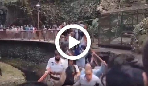 VÍDEO: ponte desaba com prefeito e mais 19 pessoas na cidade de Cuernavaca, no México