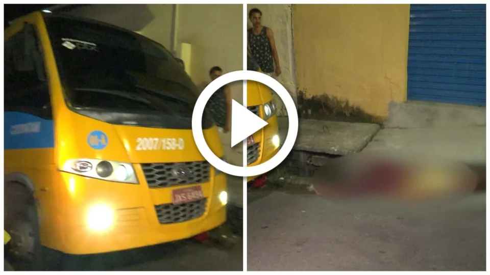 VÍDEO: população rende e espanca suspeito de assalto a micro-ônibus na Zona Leste de Manaus