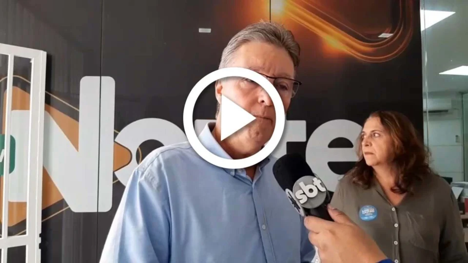 Eleições 2022: candidato ao Senado Luiz Castro chega para debate no Grupo Norte de Comunicação