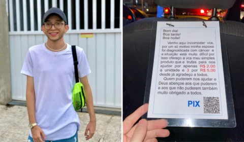Pix para tratamento de câncer viraliza após passageiro de app ajudar motorista, em SE