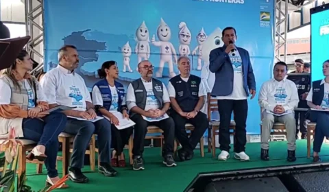 Ministério da Saúde lança estratégia de vacinação em fronteiras, em Tabatinga-AM