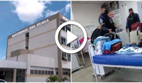VÍDEO: suspeitos furtam pertences de acompanhantes e funcionários em maternidade da Zona Leste de Manaus