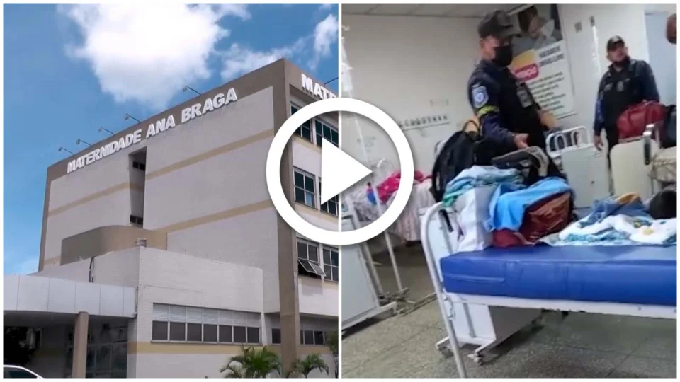 VÍDEO: suspeitos furtam pertences de acompanhantes e funcionários em maternidade da Zona Leste de Manaus