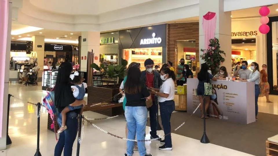 Ação de vacinação contra Influenza será realizada, neste sábado, em shopping na Zona Oeste de Manaus