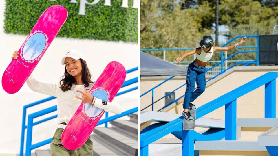 Rayssa Leal conquista vaga na final de skate em Roma com Pâmela Rosa