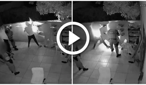 VÍDEO: imagens mostram guardas dando socos e chutes em suspeitos durante abordagem no Paraná