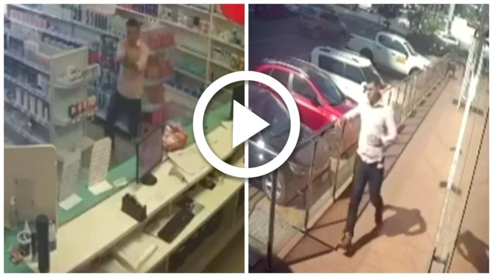 VÍDEO: homem invade drogaria e executa ex-sogro à queima-roupa em Goiânia