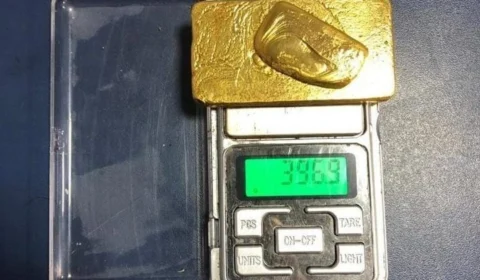 Homem é preso com ouro ilegal avaliado em R$ 135 mil em Coari, no AM