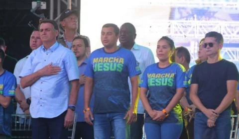 ‘Zona Franca jamais será atingida por este governo’, diz Bolsonaro durante ‘Marcha para Jesus’ em Manaus